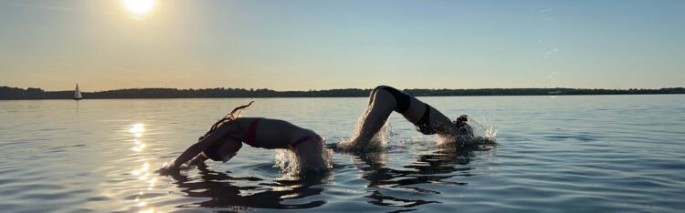 Bewegung ist Gesundheit. Im Wasser und an Land