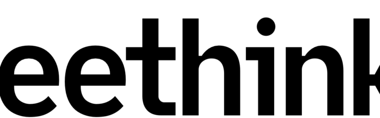 Logo der Freethink Webseite. Tolle Ideen von heute für die Zukunft.